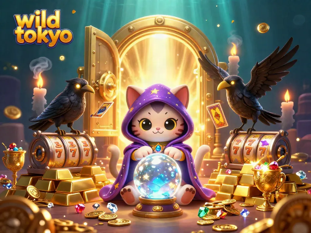Experience thrilling wins at Wild Tokyo Casino with vibrant 3D characters and stunning game illustrations.